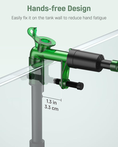 Pawfly Aquarium Water Changer Kit - Fish Tank Siphon Vacuum Cleaner with 6 Feet Hose for Water Changing and Maintenance