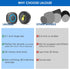 Dog Doorbell, Waterproof Touch Button Dog Bell for Training, Doggie Door Bell for Puppy Training Sliding Door/Go Outside