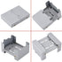 Folding Portable Stove - 95 x 75mm Solid Fuel Camping Stove for Outdoor Cooking