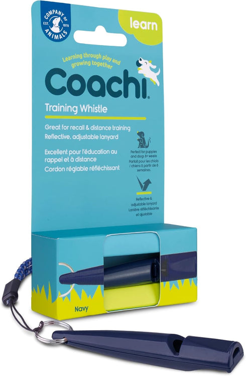 Coachi Training Whistle, Ideal for Obedience and Recall Training, Lightweight with Adjustable Lanyard