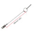 Quick Release Pin, 1/4" Diameter, 3-3/4" Total Length, 316 Stainless Steel Bimini Top Pin (4 Pack)