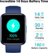 Smart Watch Fitness Tracker - 45 mm Touchscreen with Heart Rate Monitor and Sleep Tracking
