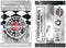 Independent Genuine Parts Cross Bolts, Standard Phillips Skateboard Hardware, Black/Silver, 7/8"