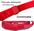 Tactical Dog Collar, Adjustable Military Nylon Dog Collar with Heavy Duty Metal Buckle for Training (Red, S)
