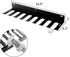 Tebery 9 Hook Home Gym Storage Rack - Wall Mount Fitness Equipment Organizer for Exercise Bands and Barbells