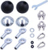 J Bryant Gym Machine Accessories for 5mm/6mm Cable Ball Stopper Interface Port Components for Home Gym