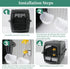 Capybowl Travel Water or Food Bowl, Wide-Mouthed, Secure Attachment for IATA Approved Travel Kennels, Suitable for Pets
