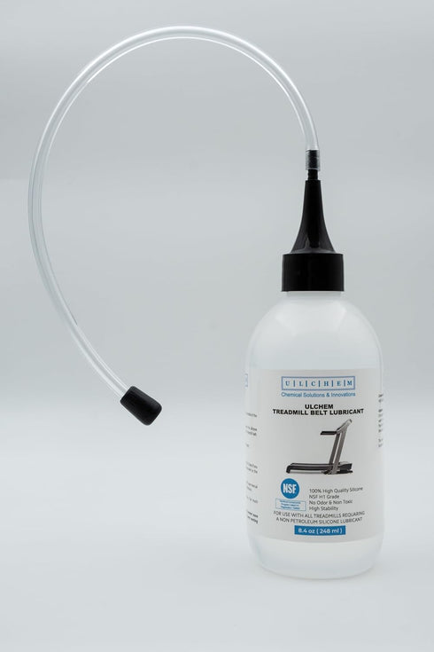 Silicone Treadmill Belt Lubricant, NSF H1 Grade,13-inch Application Tubes, Pure Silicone Oil,