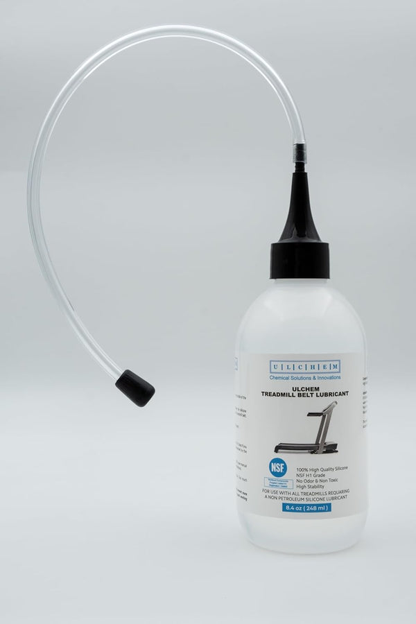 Silicone Treadmill Belt Lubricant, NSF H1 Grade,13-inch Application Tubes, Pure Silicone Oil,