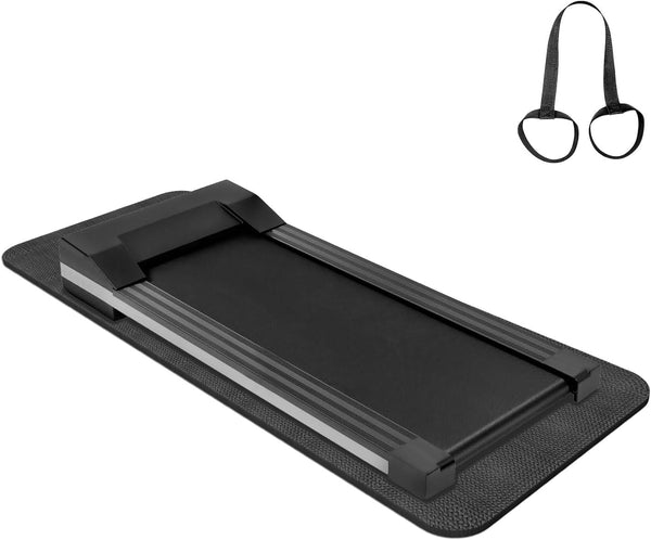 LM BODYCARE Treadmill Walking Pad Mat for Carpet Floors,29.5x70.8"Foldable Treadmill Mat for Hardwood Floors,Non-Slip