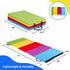 5-Panel 77''x30''x1.4'' ZENY Folding Gymnastics Mat, Gym Mat Tumbling Mat with Carry Handles for Home Workouts, Yoga