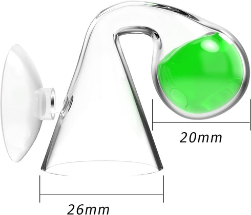 CO2 CO2 FZONE Aquatic Glass Drop Checker PH Momitor for Aquarium Plant Fish Tank Test Kit