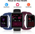 Smart Watch Fitness Tracker - 45 mm Touchscreen with Heart Rate Monitor and Sleep Tracking