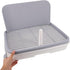 BETOOKY Pee Pad Holder - Dog Litter Box with Post Puppy Pads Holder Plastic Potty Tray for Travel Small Medium Large