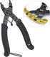 Oumers Bike Link Plier+Chain Breaker Splitter+6 Pairs Bicycle Missing Link, Chain Plier Quick Link Opener Remover Plier for 6/7/8/9/10 Speed Chains Repair | Professional Bike Chain Repair Tool Kit