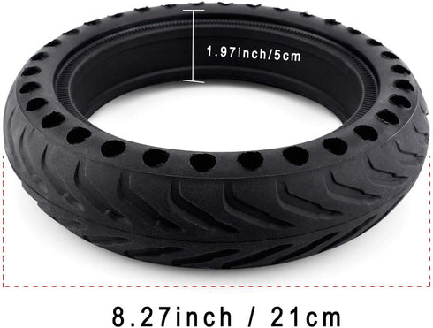 Solid Tires 8.5 Inches Electric Scooter Wheels Replacement Tire 8-1/2'' Front or Rear Honeycomb Tires for Xiaomi Mijia M365, Gotrax GXL V2 and More by Z-FIRST