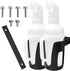 Universal Golf Cart Sand Bottle for Club Car EZGO Yamaha, Divots Filler Sand & Seed Bottle with Rattle Proof Holder