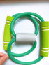 Fitness Figure 8 Yoga Pulling Rope Resistance Band - Arm Resistance Bands for Chest, Arm, and Shoulder Workouts