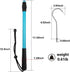 SANLIKE Telescopic Fish Gaff with Stainless Sea Fishing Spear Hook Tackle, Soft Handle Aluminum Alloy Pole for