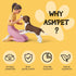 ASMPET Dog Treat Twists - Triple-Flavor Non-rawhide Chicken Chews with Fish & Duck for All Dogs