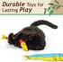 Silvervine Sardine 2-Pack Organic Catnip Substitute Toys for Cats & Kittens, 100% All-Natural