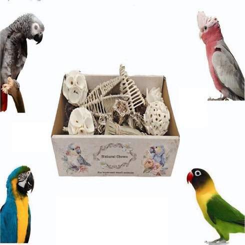 Generic Bird Toys Bird Foraging Shredding Chewing Parrot Foraging Shredding Toys Chewing Toy