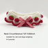 Litwlly Cat Collar Cute Strawberry Pattern Scarf Adjustable Kitten Bib Bow Tie Collars Pet Supplies for Christmas
