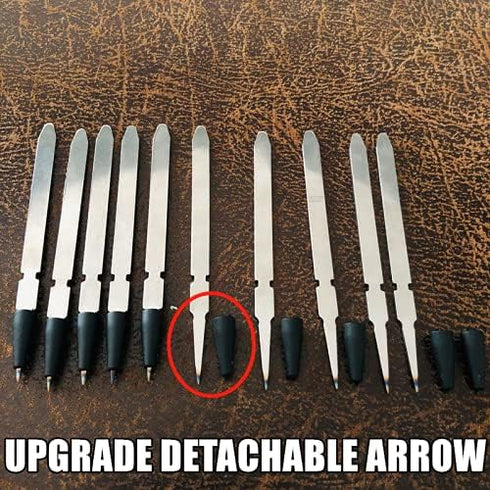 MADSABRE Ballistic Dart Launcher - Metal Darts for Accurate Shooting in Hunting and Camping