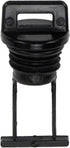 Quluxe 4 Pcs Black Plastic Hull Drain Plug Kit, Replacement Accessories for Kayak Canoe Boat Drain Holes