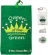 Par 3 Golf Kit - Includes Waffle Towel, Tee Bag with 4 Tees, Bling Golf Ball Marker with Hat Clip