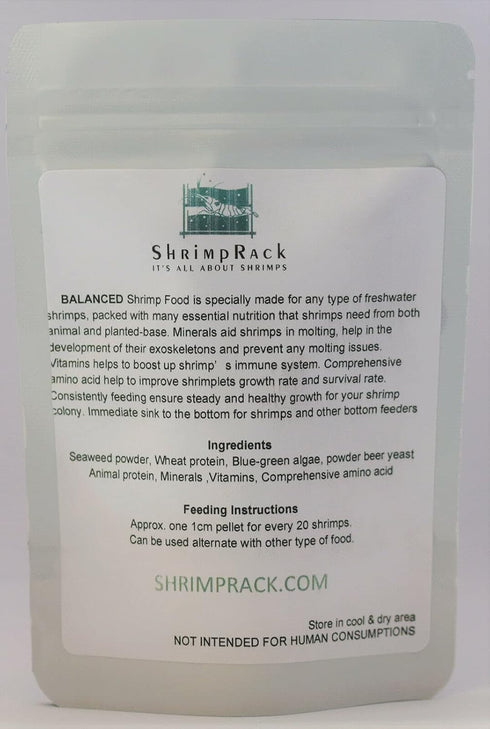 Premium Freshwater Shrimp Food for Healthy Aquariums