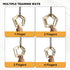 2 Pack Portable Hangboard Rock Climbing, Lightweight Wooden Climbing Fingerboard for Bouldering, Finger Strength, Arm