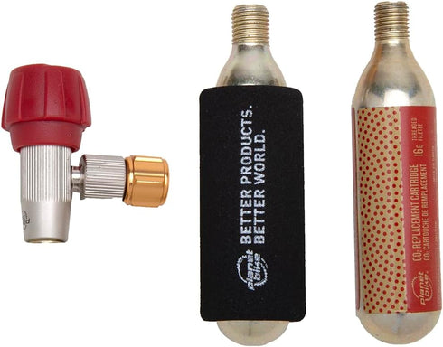 Planet Bike Red Zeppelin CO2 Bike Tire Inflator