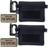Tactical Keychain Pouch - Military Mini Size Belt Gear EDC Pocket Organizer, Coin Purse ID Card Holder