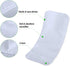 Teamoy Male Dog Diaper Pads, Reusable Dog Belly Band Liner Pads, Pack of 6, XS