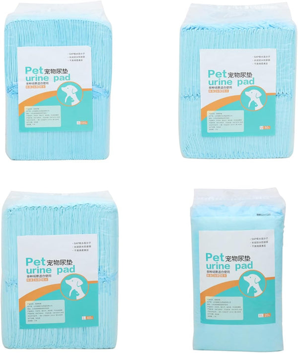 YWLUUOO Pack Pee Pads for Dogs Disposable Dog Floor Mat Leak-Proof Dog Pad Great Absorbency Quick-Dry Puppy Potty