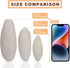 5.9"-6.53" Large Bird Cuttlebone for Parakeets - Cuddle Bone with Plastic Holder for Natural Calcium