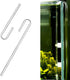 2X Acrylic U Shape Tube for Aquarium Air Pump, CO2 Diffuser Connector Tube