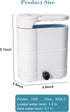 UPETTOOLS Turtle Filter Internal Filter for Reptiles Tank, Low Level Filter for Small Fish, Turtle, Shrimp Tanks