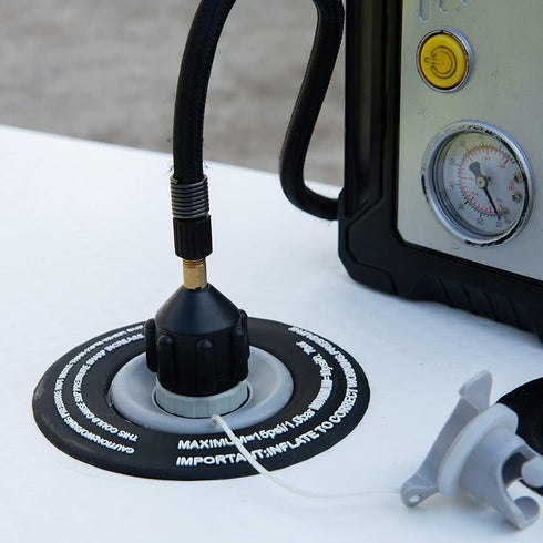 Inflatable Boat SUP Pump Adaptor, Standard Schrader Air Pump Valve Adapter Attachment