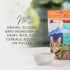 Feline Natural Grain-Free Freeze-Dried Cat Food, Beef, 11 oz