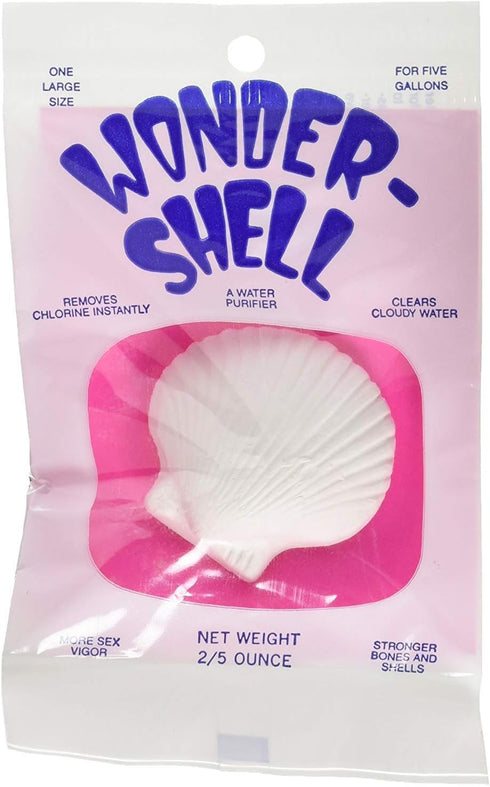 Weco Wonder Shell Natural Minerals, Large, 6 Pack, Total of 6 Large Shells