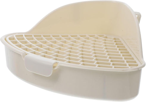 Rabbit Bedding Litter Box, Triangle Potty Trainer Corner Litter Bedding Box for