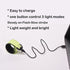 Vantone LED Safety Wristband Lights - 2 Pack Rechargeable High Visibility Glow Bracelets for Night Running and Cycling