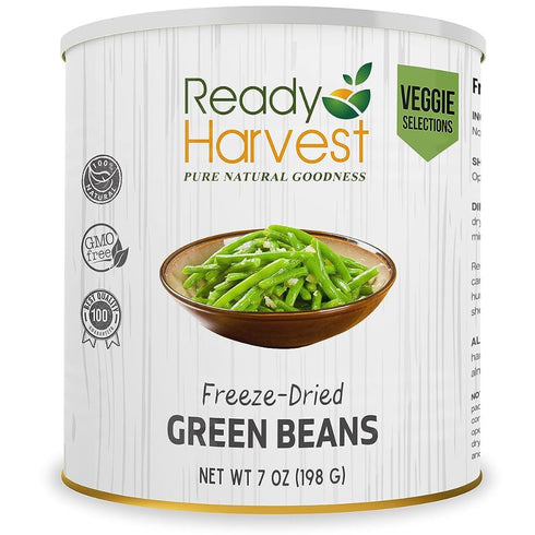 Ready Harvest Freeze Dried Food - Green Beans | Emergency Food |
