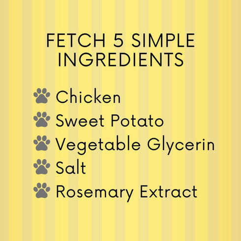 Chicken and Sweet Potato Dog Treats, Soft Chicken Jerky for Small and Large Breeds, Naturally Healthy, 32 oz