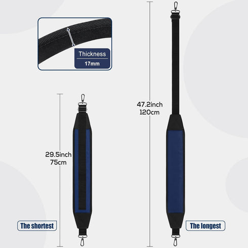 Universal Replacement Golf Bag Straps, Double Shoulder and Single Shoulder Carry Strap