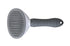 Easy-Clean Slicker Brush for Dogs, Cats & Bunnies, Gentle De-shedding Tool with Self-Cleaning