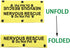 JXGZSO Nervous Do Not Approach Leash Sleeve, Shy Rescue Wrap, Nervous Shy Dog Gift (N RESCUE Do N P DLS)