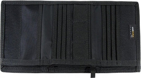Rapdom Tactical Wallet, Thin Blue Line, Black, 4.75" x 3.5" x .75"